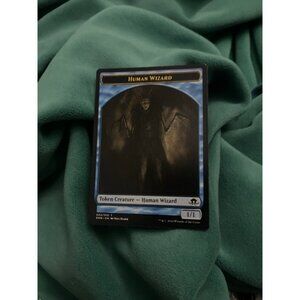 SALE 💸 Mtg human wizard token - single card